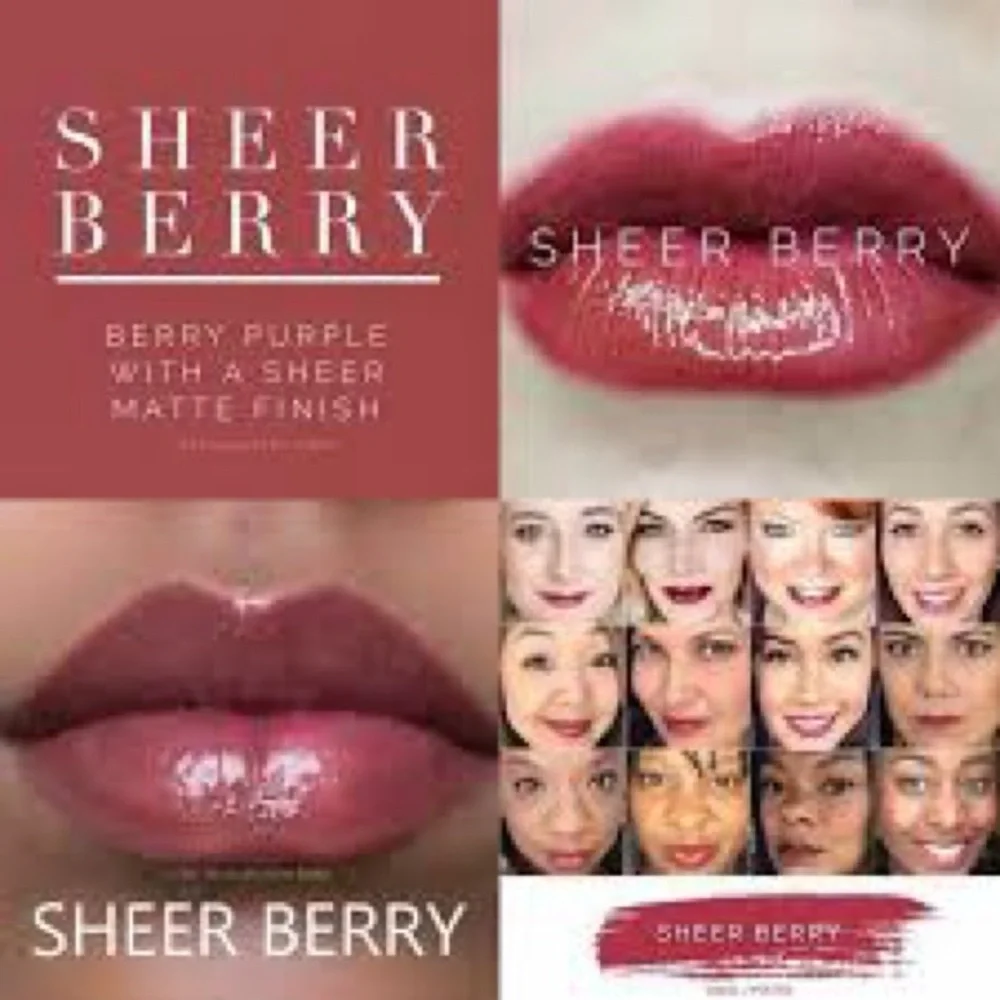 Sheer Berry LipSense, New and Unopened